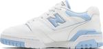 Женские кроссовки New Balance 550 Blue Haze (UNC), белый/голубой - фото 5