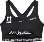 Бюстгальтер Nike Women's x Off-White NRG As Bra 'Black', черный - фото 2