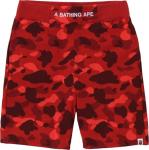 Шорты BAPE Color Camo Sweatshorts 'Red', красный - фото