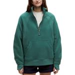 Свитшот серии Scuba для женщин Lululemon, синий - фото 6