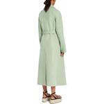 Макс Мара Длинное Куртка с Поясом MaxMara, зеленый - фото 5