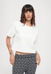 Футболка MICHAEL Michael Kors CROP TEE, White - фото 5