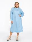 Платье-рубашка Yoek, светло-синий - фото 2