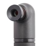 Насос СО2 компактный для шоссейного велосипеда картридж 16 г серо-черный Riverside - фото 7