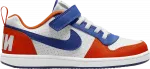 Кроссовки Nike Court Borough Low PS 'Team Orange Hyper Royal', белый - фото
