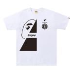 Футболка BAPE Soccer #3 Tee 'White', белый - фото 2