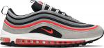 Кроссовки Nike Air Max 97 'Wolf Grey Radiant Red', серый - фото