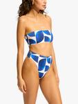 Reversible топ-бикини Sunray с трубкой Seafolly, Multi - фото 5