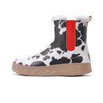 Зимние ботинки женские U.In, цвет Abstract flower butterfly - фото 5