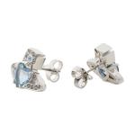 Vivienne Westwood Женские серьги с камнями Blue - фото 6