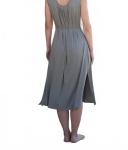 Приталенное платье-футляр из джерси цвета хаки MARBLE - фото 2