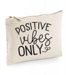 Косметичка Positive Vibes Only 60 SECOND MAKEOVER, бежевый - фото
