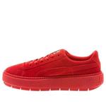 Кроссовки suede platform trace 'valentines day' Puma, красный - фото