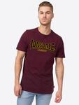 Рубашка LONSDALE CLASSIC, цвет Bordeaux/Dark red - фото 2