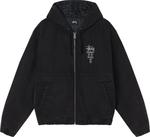 Куртка Stussy Canvas Insulated Work Jacket 'Black', черный - фото 2