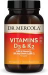 Mercola Витамины D3 и K2, 90 капсул - фото