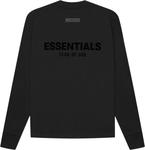 Лонгслив Fear of God Essentials Long-Sleeve Tee 'Stretch Limo', черный - фото 3