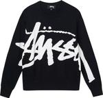 Свитер Stussy Stock Sweater 'Black', черный - фото 2