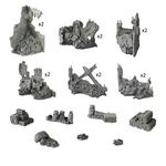 Фигурка Terraincrate: Deadzone Ruins Mantic Games - фото