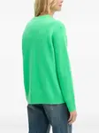 Свитер с круглым вырезом From Future, зеленый - фото 4