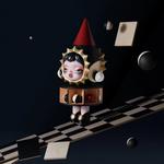 Фигурка Pop Mart Skullpanda Image of Reality Series - The Merchant - фото 3