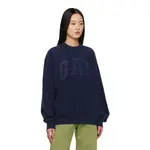 Свитшот унисекс GAP, черный серый - фото 8