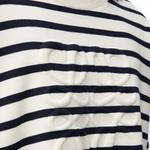 Свитшот с анаграммой Off White/Темно-синий LOEWE, Экрю - фото 7