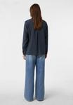 Блуза comma Button-down blouse, Dunkelblau/Dark Blue - фото 3