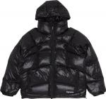 Пуховик Supreme Reversible Featherweight Down Puffer Jacket 'Black', черный - фото