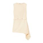 Топ Victoria Beckham, айвори - фото