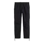 Брюки H&M Regular Fit Ripstop Cargo, черный - фото