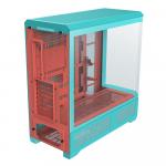 Корпус Thermaltake View 600 TG, Full Tower, бирюзовый - фото 2