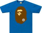 Футболка BAPE Big Ape Head Tee 'Blue', синий - фото 2
