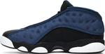 Кроссовки Air Jordan 13 Retro Low Brave Blue 2017, синий - фото 3
