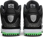 Кроссовки Air Jordan 3 Retro Golf Green Glow, черный - фото 6