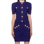 BALMAIN Топ женский фиолетовый - фото