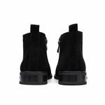 Ботинки мужские черные/коричневые YEDANI, черные однослойные - фото 5