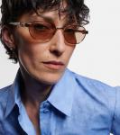 Беговые прямоугольные солнцезащитные очки Mini Gucci - фото 3