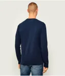 Лонгслив regular fit La Martina, темно-синий - фото 3