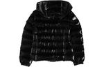 FW22 Детская пуховая куртка Moncler черная - фото 3