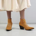 Женские западные ботинки MRKEWUNEY, 71 Yellow - фото 6