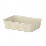 NOJIG НОЙИГ Органайзер, пластик/бежевый, 15x20x5 см IKEA - фото 2