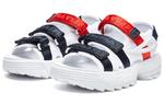 Сандалии disruptor ii sandal white/black/red Fila, белый - фото 2