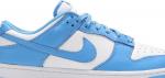 Кроссовки Nike Dunk Low 'University Blue', синий - фото 3