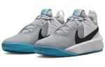 Кроссовки (GS) Nike Team Hustle D10 'Grey Blue Lightning', серый/белый/голубой (размер RU 39) - фото 2
