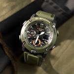 CASIO Часы Men G-SHOCK Black Watch GA-2000-3APR - фото 2