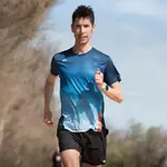 Футболка 42k Running Wave, синий - фото 2