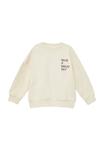 Толстовка s.Oliver Sweatshirt, Helles Beige/Beige - фото 3
