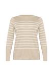 Джемпер Kaffe Curve STRIPED , Feather Grey Mel Chalk Stripe/Multi-Coloured - фото 5
