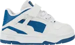 Кроссовки Puma Slipstream Suede Infant White Lake Blue, белый - фото
